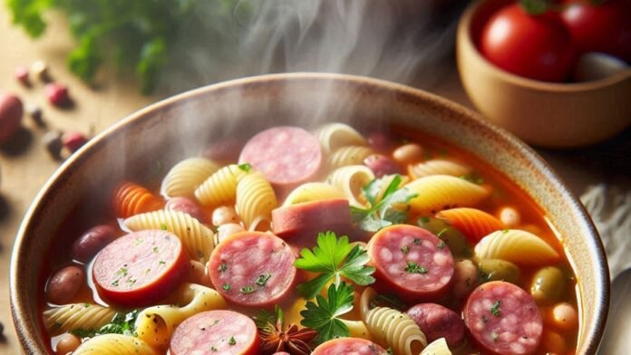 Sopa de Feijão com Macarrão e Linguiça Receita Deliciosa e Pronta em Menos de 1 Hora